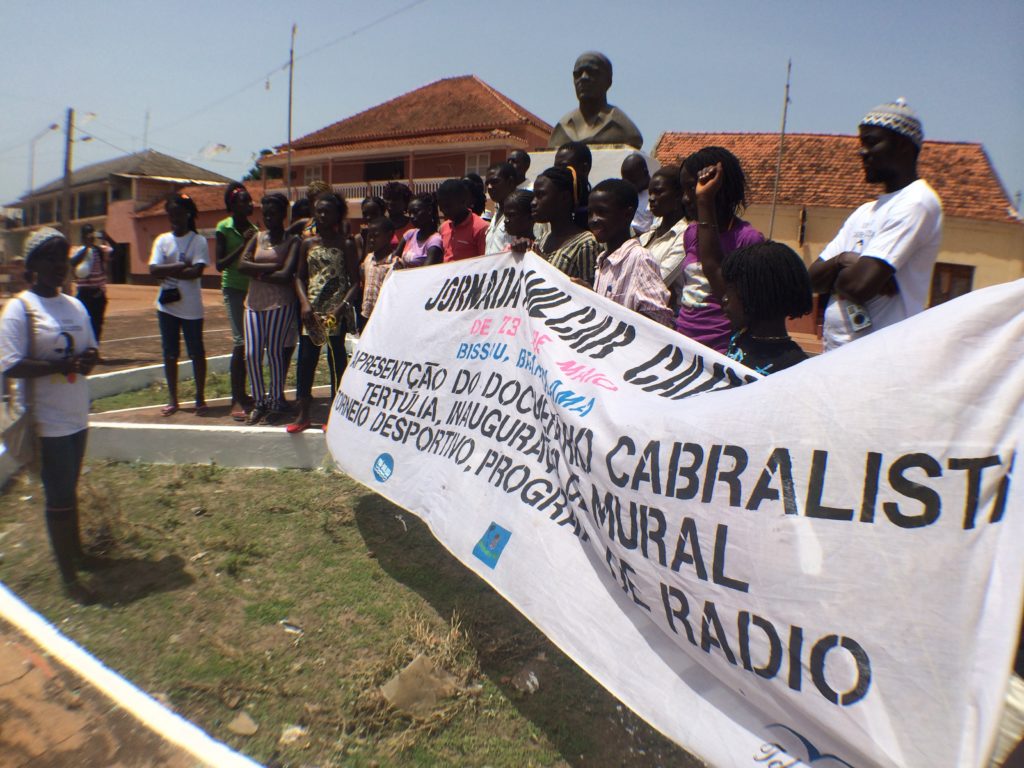 The "Cabralista Walk" through Bafata - Guine Bissau