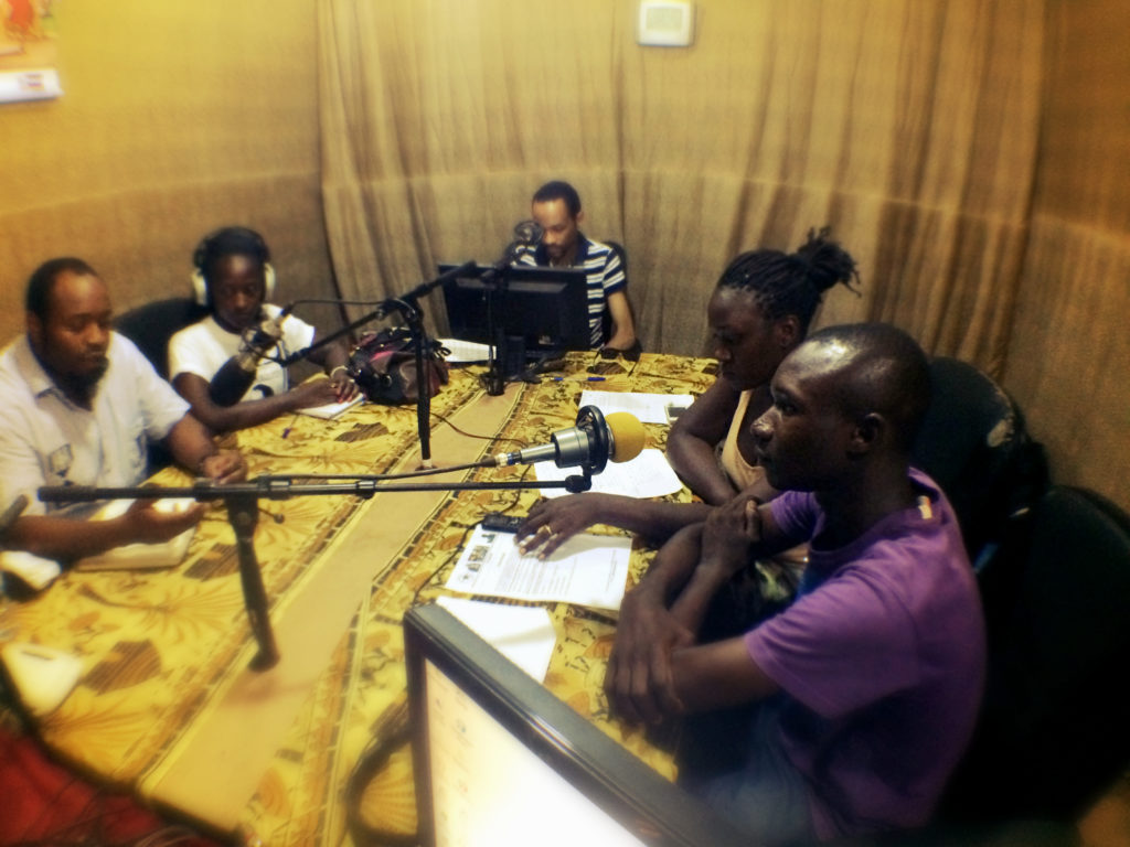 Radio Interview in Guine Bissau